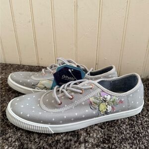 Toms Gray Disney Princess Canvas Sneakers